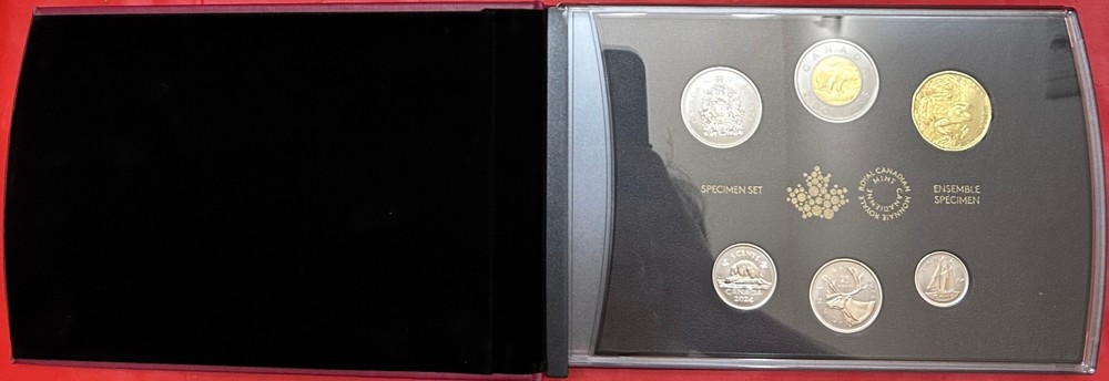 2024 Canada Specimen Set Plus COA & Box