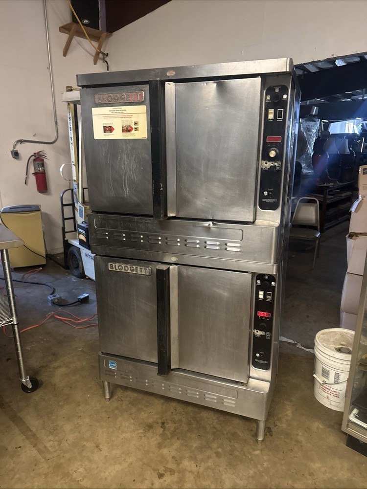 Bloggett Double Stackable Convection Oven Natural Gas Tested