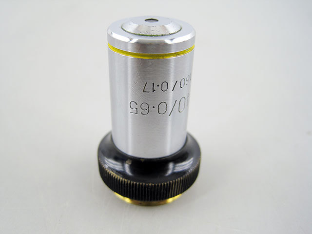 40/0.65 160/0.17 MICROSCOPE OBJECTIVE 40X/0.65