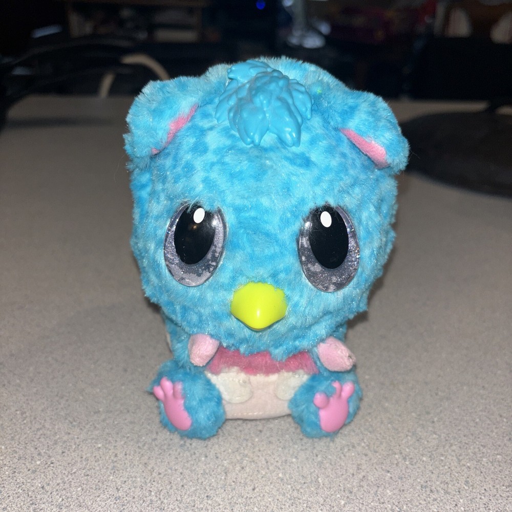 Hatchimals Hatchibabies CHEETREE Blue Interactive Pet Spin Master WORKS