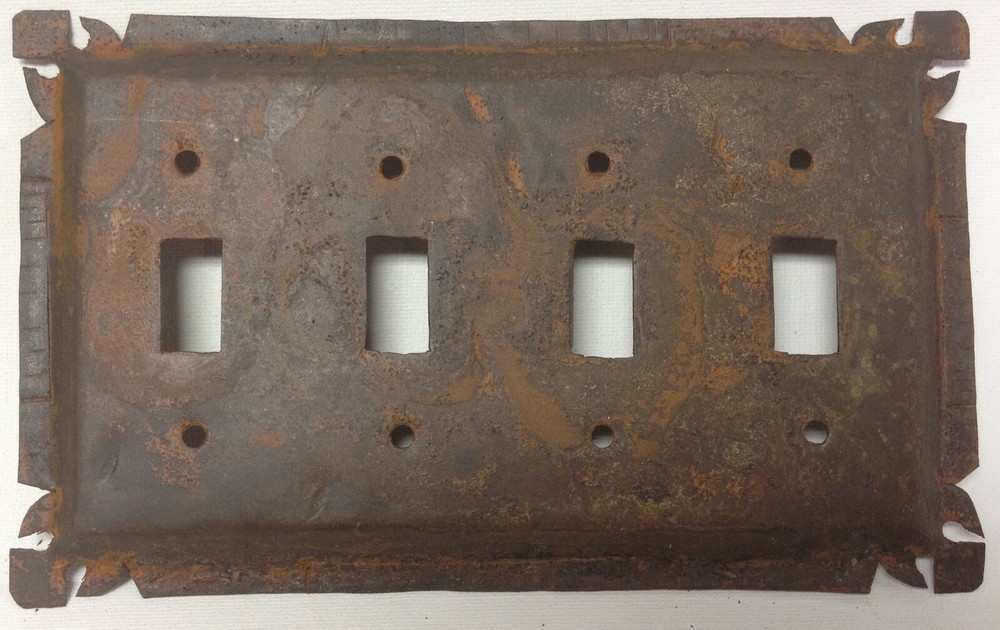 Rustic Switch Plate/Outlet Covers with Cut Corners- Many configurations!