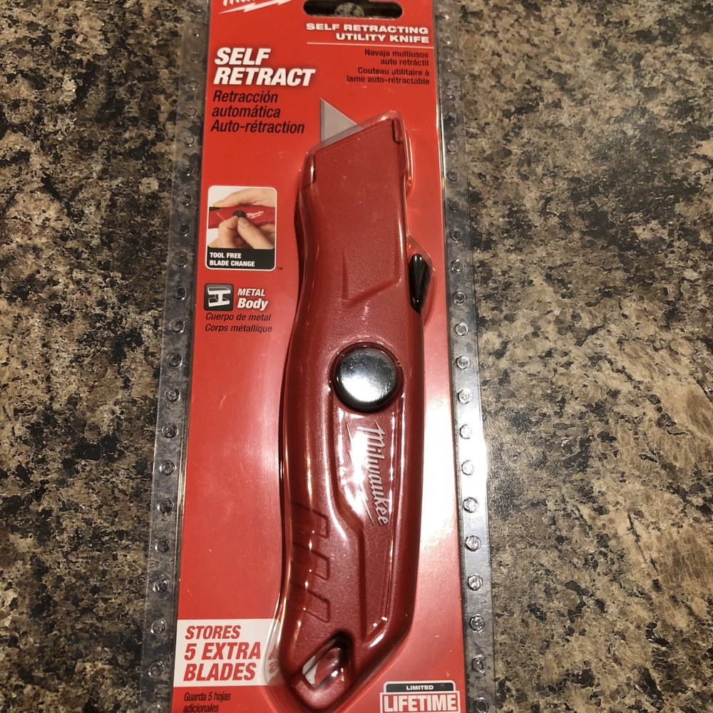 Milwaukee Tool Self Retracting Utility Knife