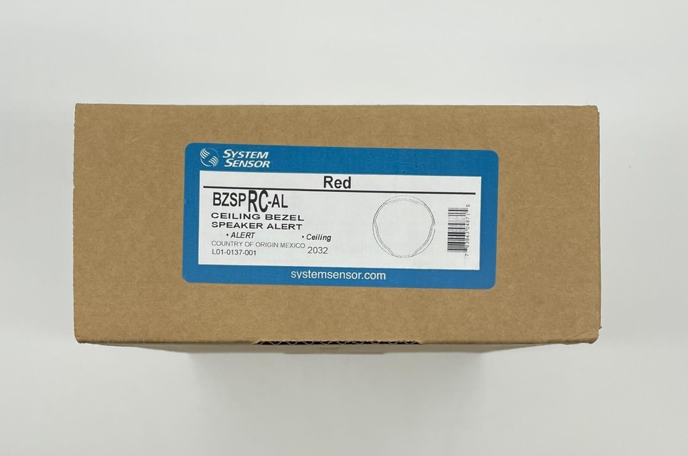 System Sensor BZSPRC-AL - Same Day Shipping (SEALED)