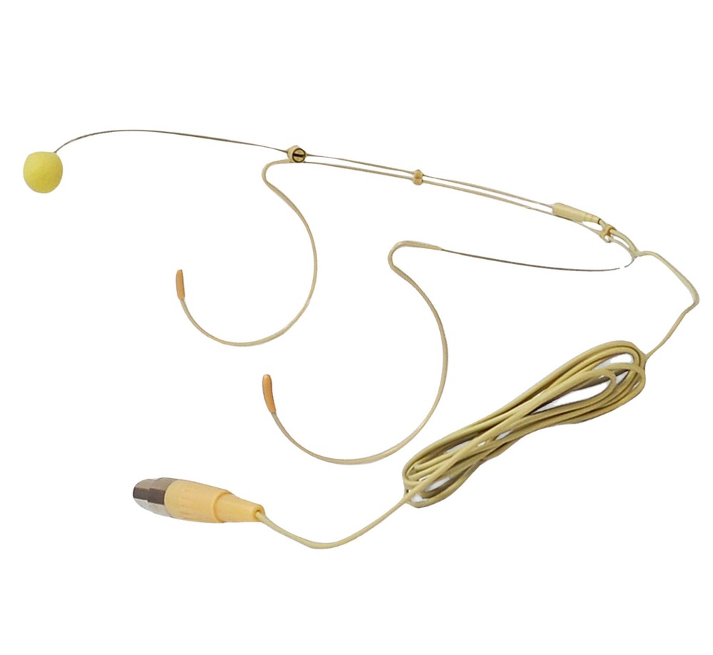 Pro Headworn Headset Boom Microphone for Sure Wireless Mic Bodypack Transmitter