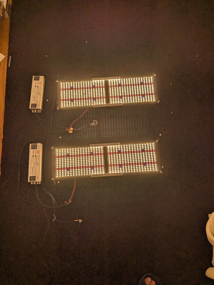 Light Panel Samsung LM301H HLG-240H-48B. Brightness Control
