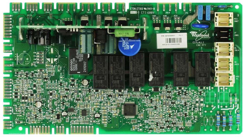 Whirlpool Washer W10306981 Main Control Board