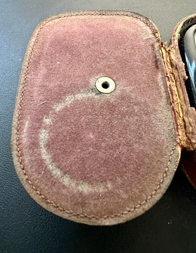 Weston Master II Universal Exposure Light Meter Model 735 Leather Case, UNTESTED