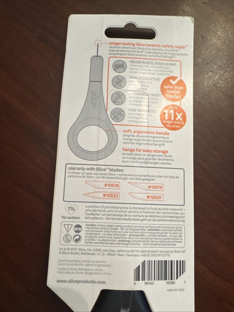 Slice Precision Cutter with Ceramic Blade