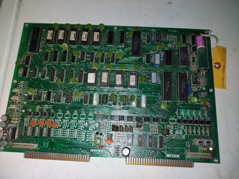 omega double up arcade pcb #1