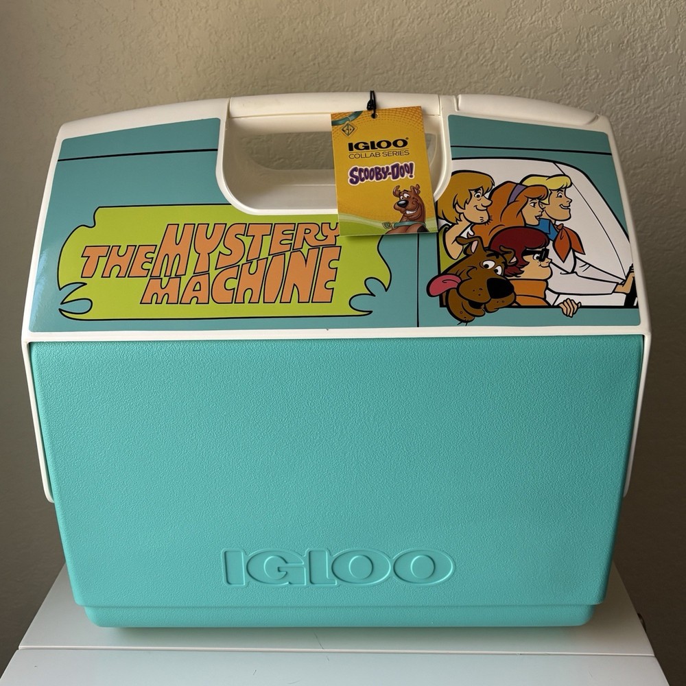 Scooby-doo Mystery Machine Igloo Playmate Elite Limited Edition Cooler 16 Qt