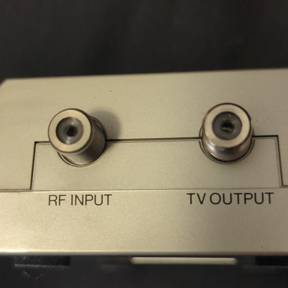 Vintage Satellite Technology Remote Control Sensor Box STS RCS-2 RF Input TV Out