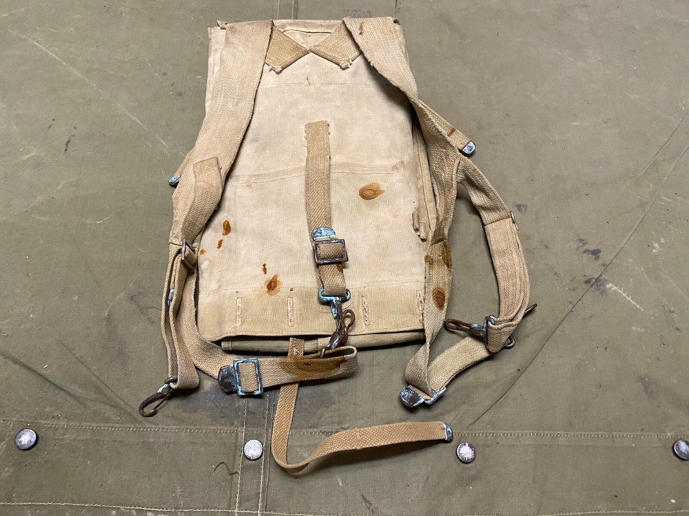 ORIGINAL WWI US ARMY M1910 HAVERSACK COMBAT FIELD BACKPACK