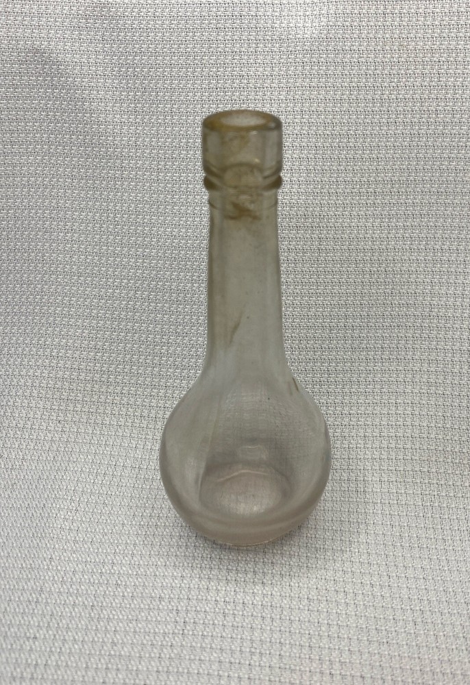 Vintage Clear Glass Bottle