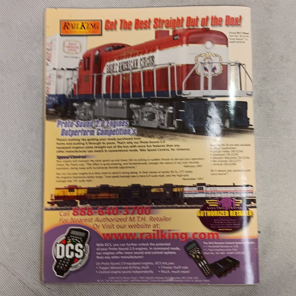 Classic Toy Trains Magazine December 2001