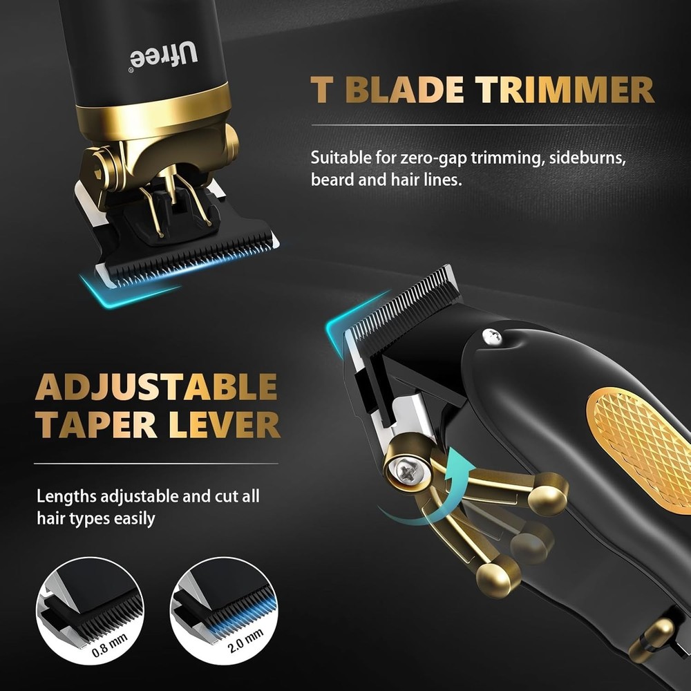 Powerful Electric Shaver - Rechargeable Hair Trimmer Set