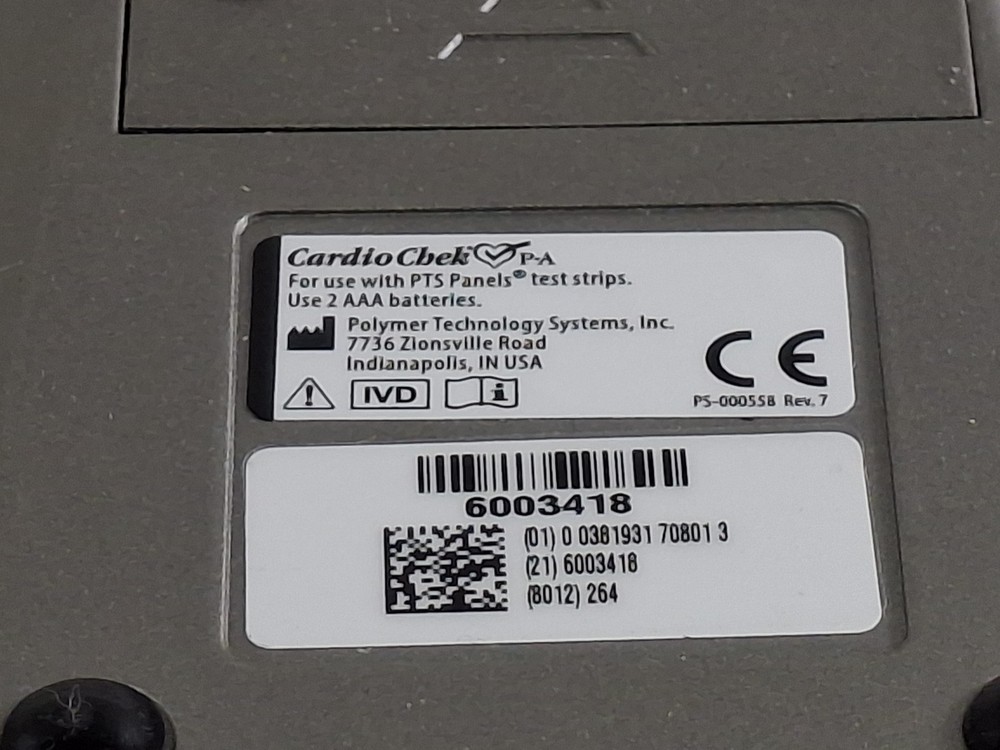 Polymer Technology Systems, Inc. CardioChek PA Analyzer