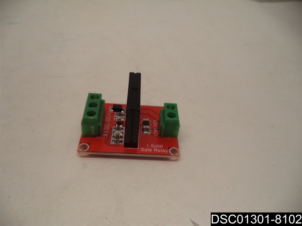 KNACRO 1-way High-level Solid State Relay Modules Red Board DC 24V AC 240V