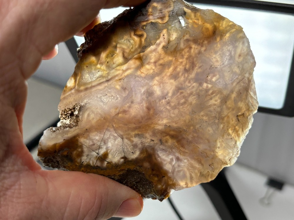 Mexican Cathedral Agate Slabs Cabbing Lapidary Combo Ship Avail