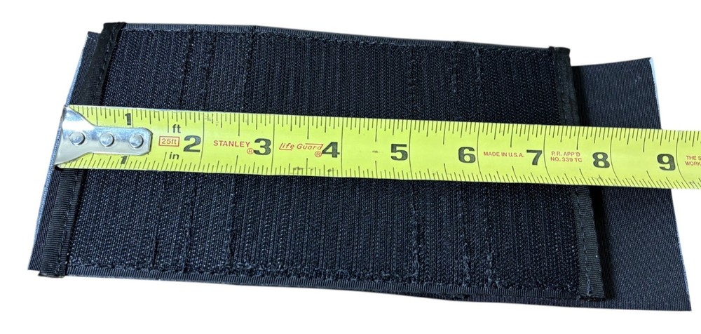 Whiskey7 Placard Pouch Heavy Insert Black