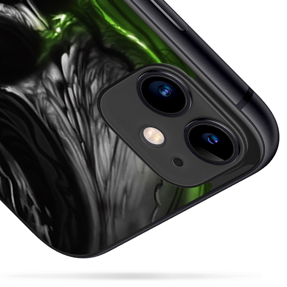 Skins Decal Wrap for Apple iPhone 11 - Dark Skull