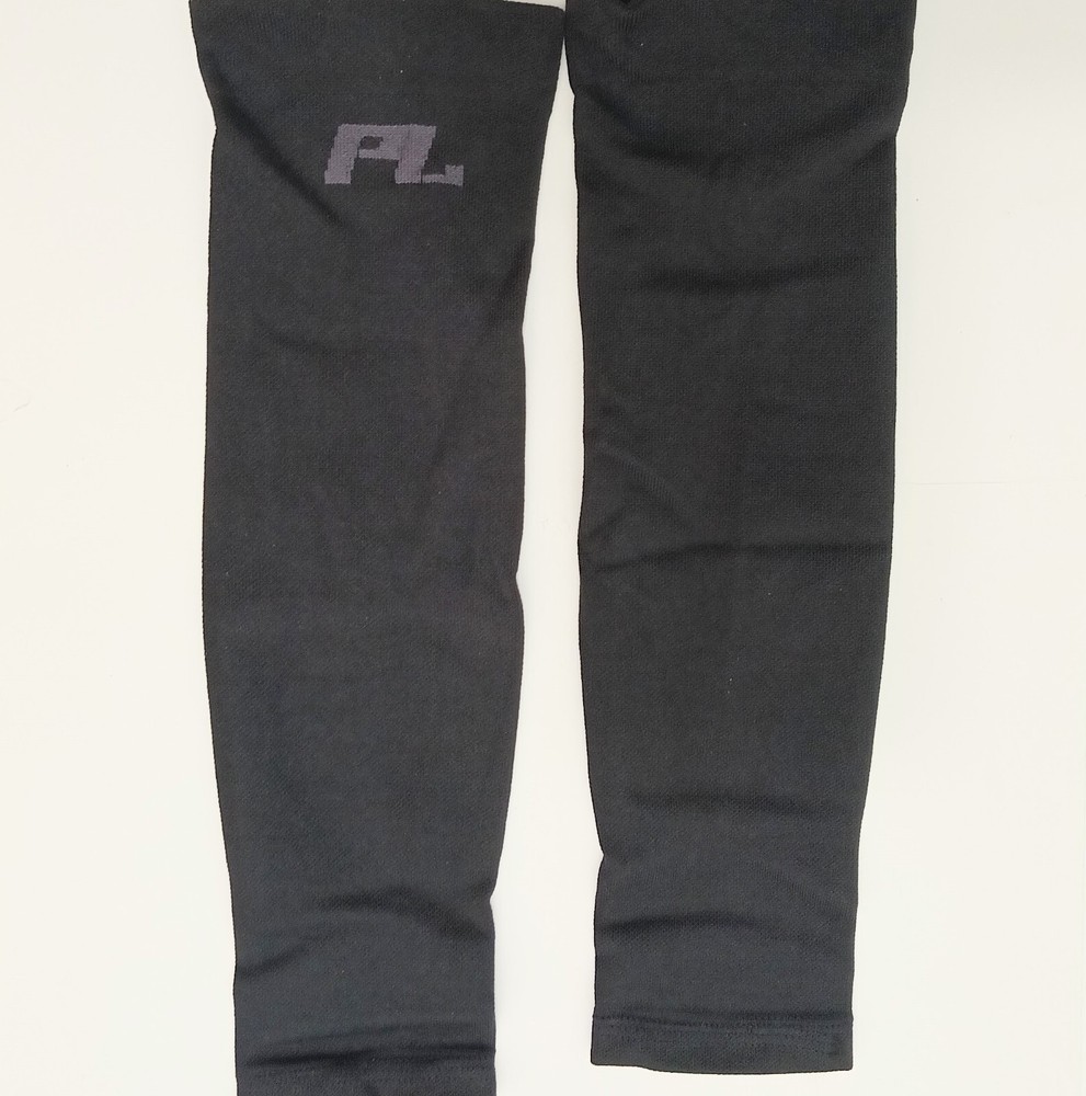 Powerlix Compression Calf Sleeve Pair Unisex Size XXL Black