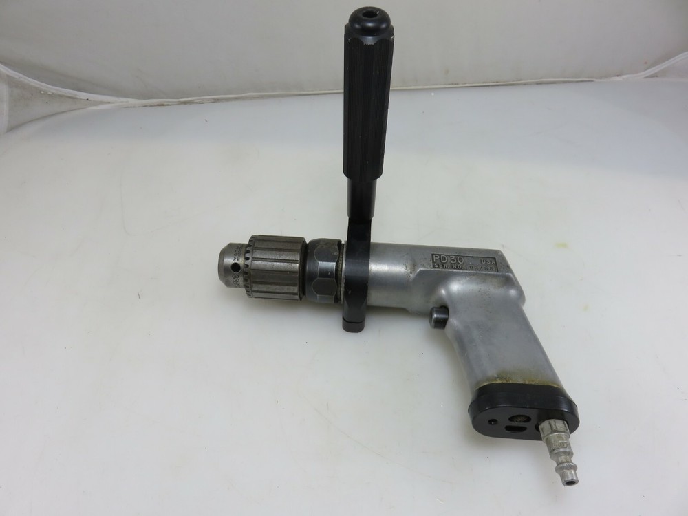 Snap-On PD30 Air Pneumatic Drill With Jacobs 33B Chuck Made In USA