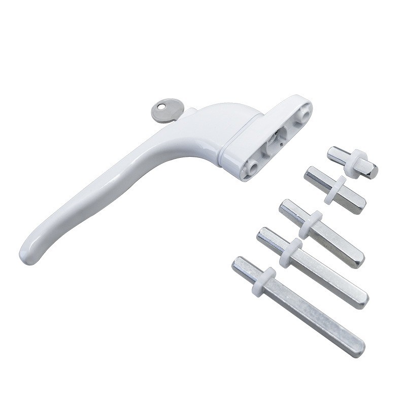 Universal Window Handle Multi-Spindle Inline PVC Outward-Opening Windows