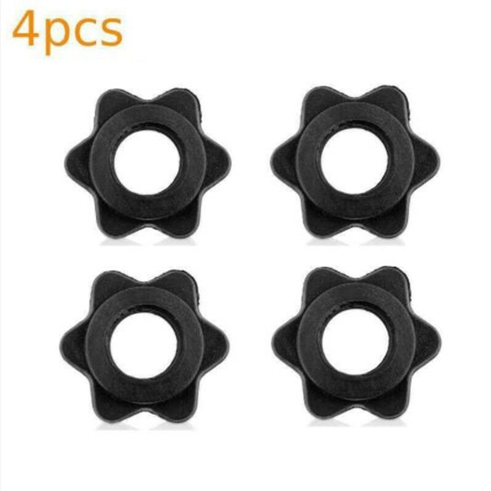 Barbell Spinlock Collars Clips Collars Dumbbell Nut Spin Useful Duable