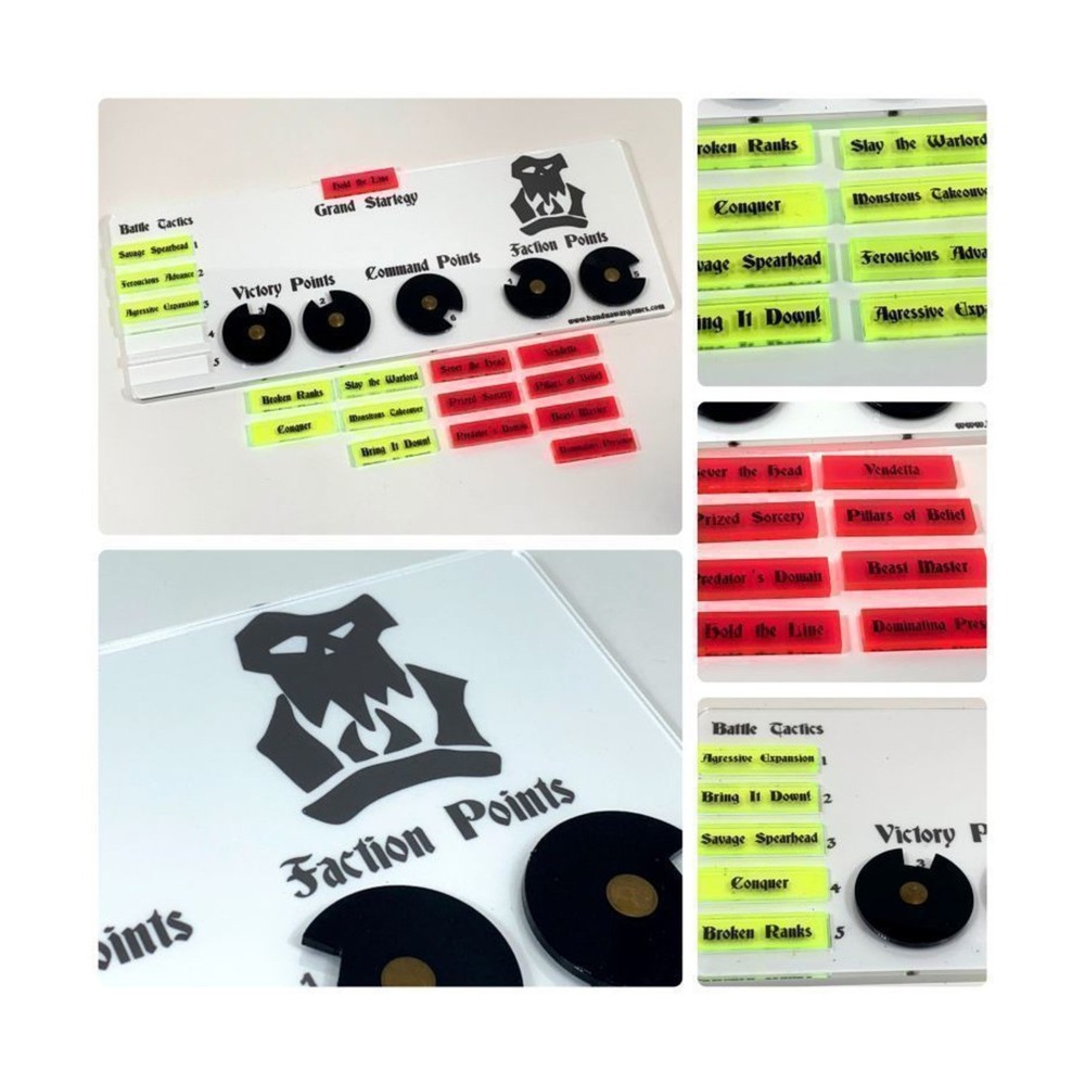 Bandua Warhammer Accessory Command Console AoS 3 Ed - Destruction New