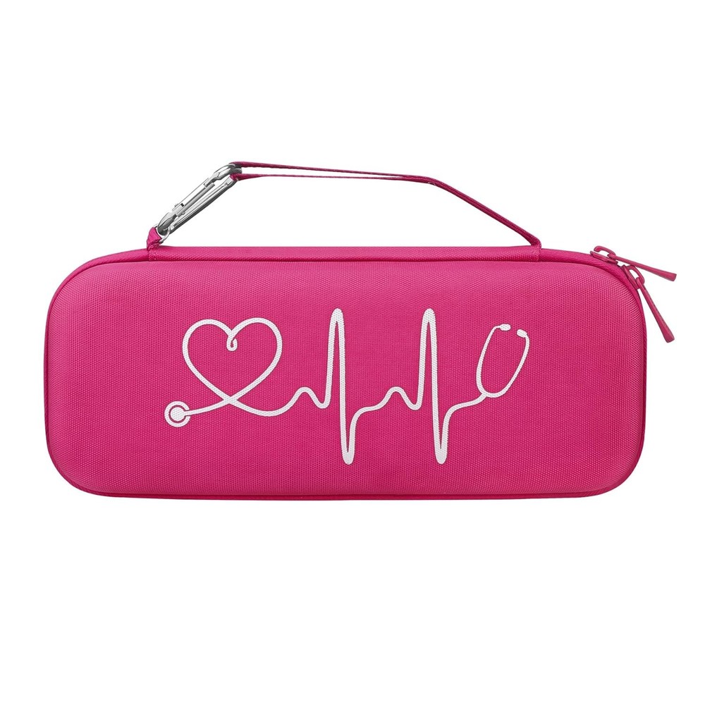 BOVKE Hard Case for Littmann Classic III Stethoscope Raspberry