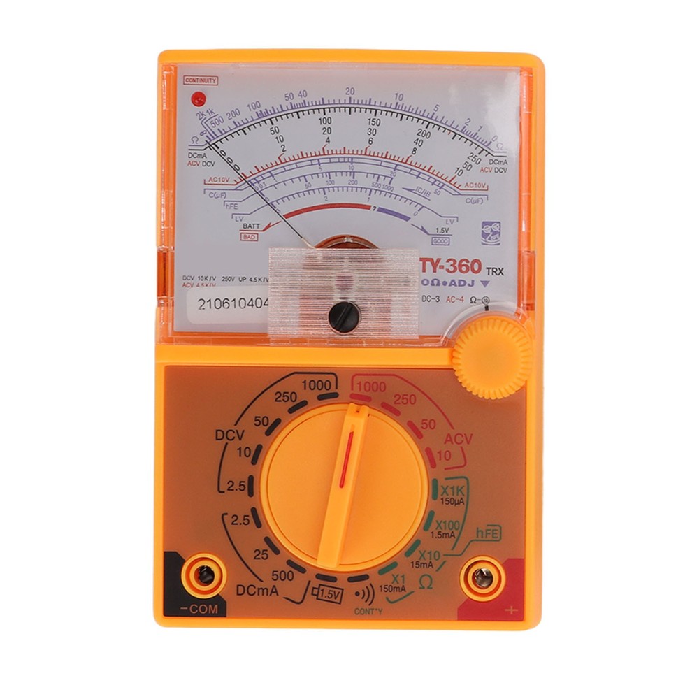 Multimeter Scale Multiple Measuring Humanized Design Pointer Multimeter