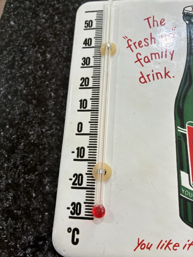 7 UP Porcelain Thermometer