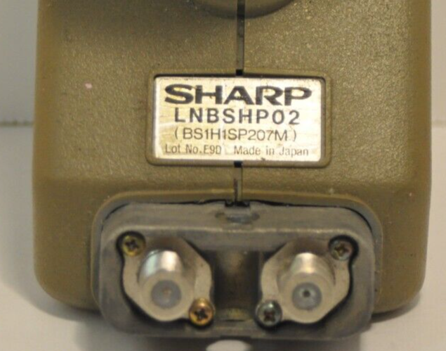 SHARP LNBSHP02 DUAL DLNB HD