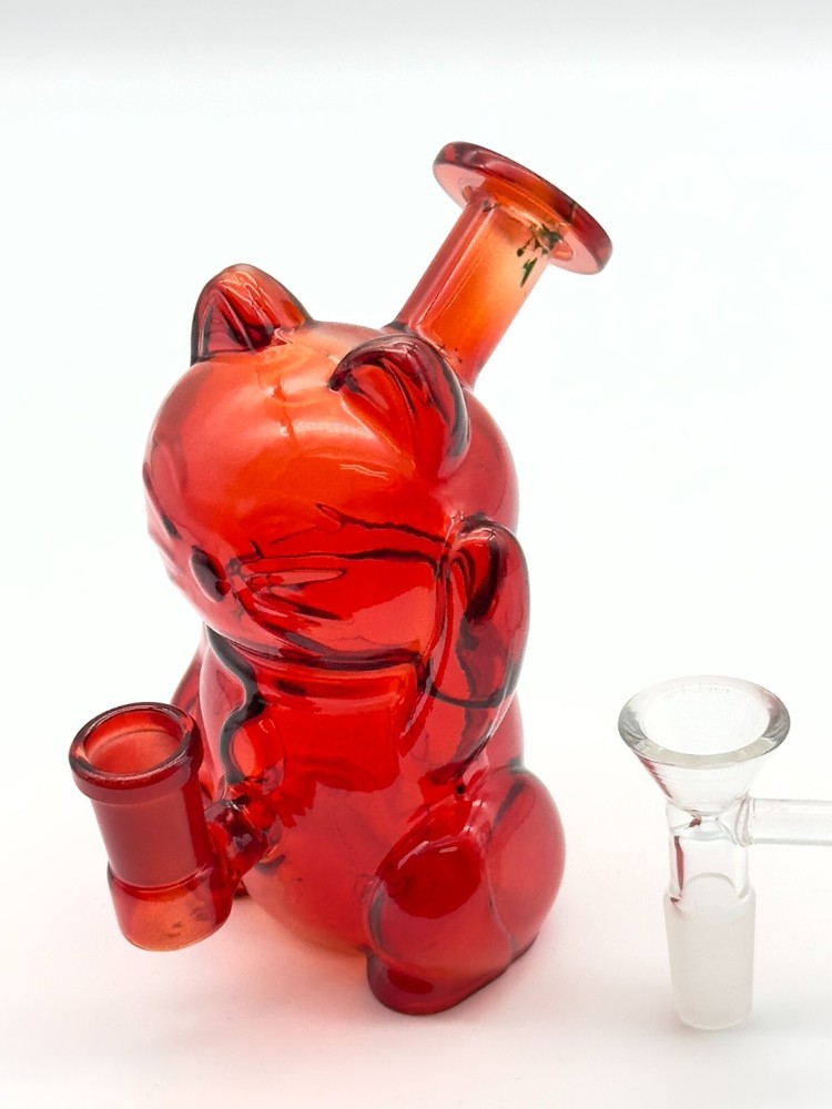Mini 5 Inch Water pipe bong kitty Style Hookah Pipe .