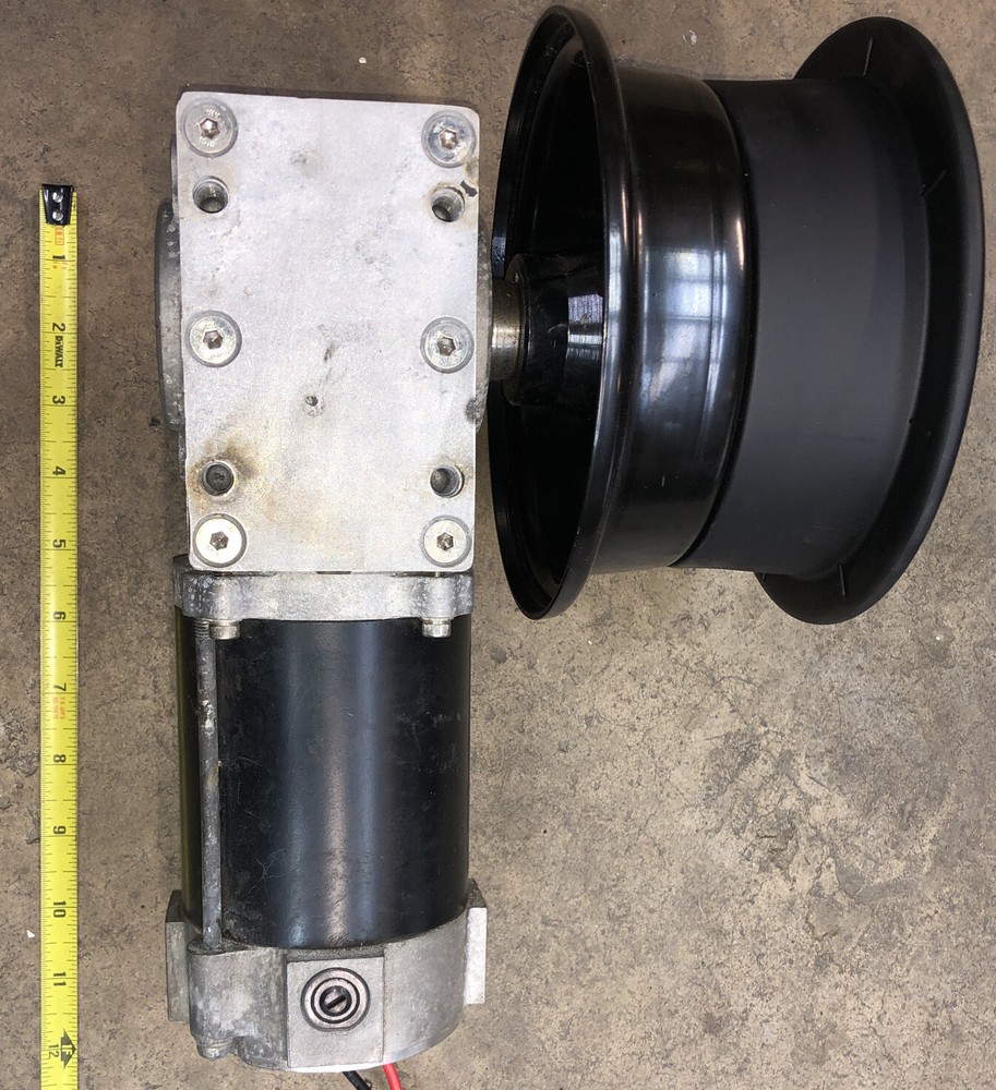 Electric Gearbox Motor winch capstan power winch crab pot puller 12v 24v dc