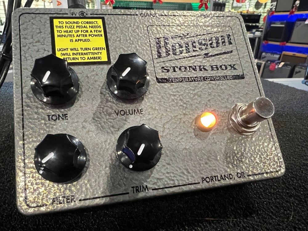 Benson Stonk Box Guitar Pedal With Box