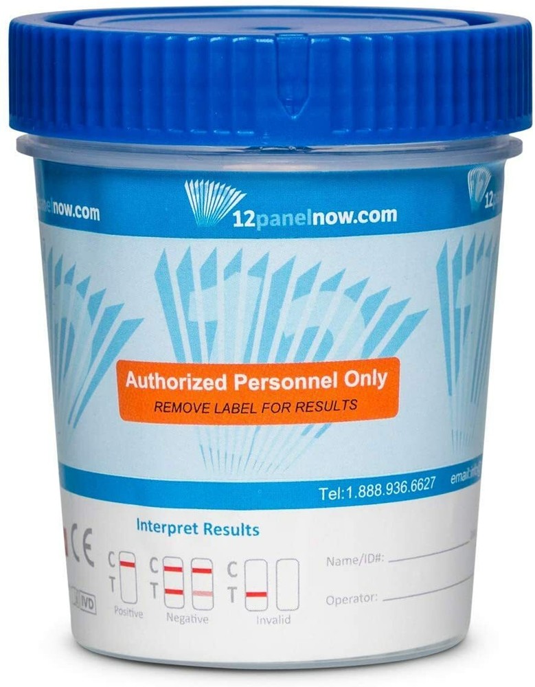 [25 Pack] 14 Panel Drug Test Cups, with Pregnancy Detection