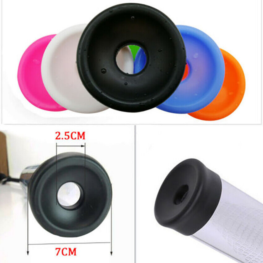 2PCS Universal Silicone Replacement Sleeve for Penis Pump Part Accessory Seal