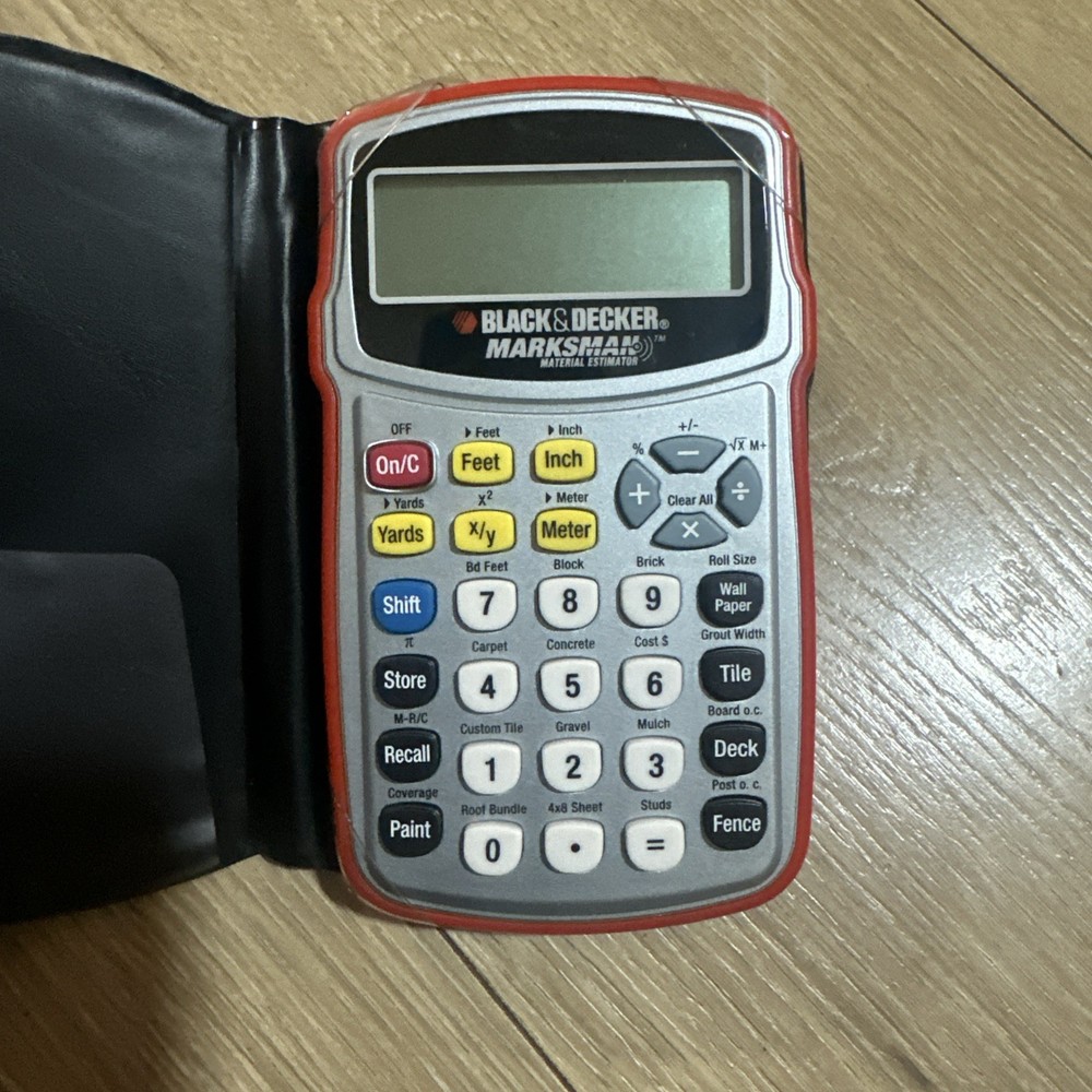 Black & Decker Marksman Material Estimator Construction Calculator C1-2
