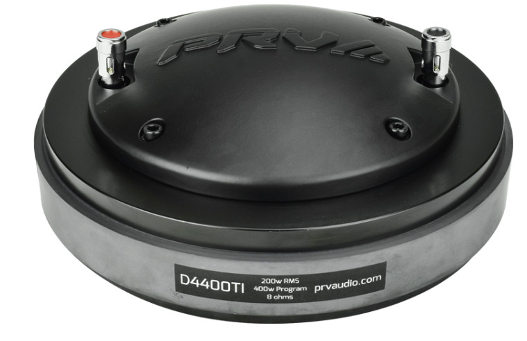PRV Audio D4400Ti 2" Exit Titanium Compression Driver 8 Ohms 400 Watts 1X