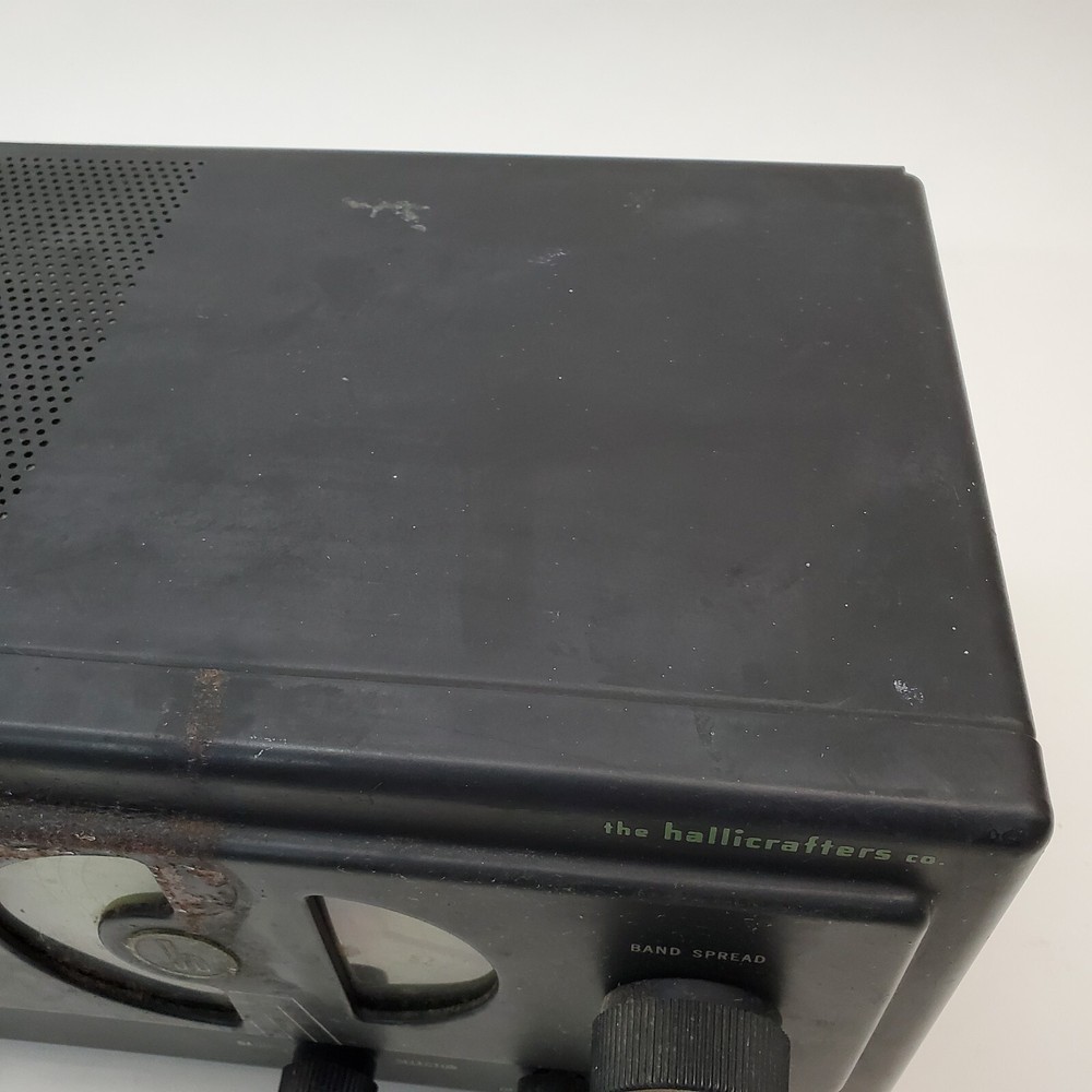 Vintage Hallicrafters S-38A Ham Shortwave Communications Receiver