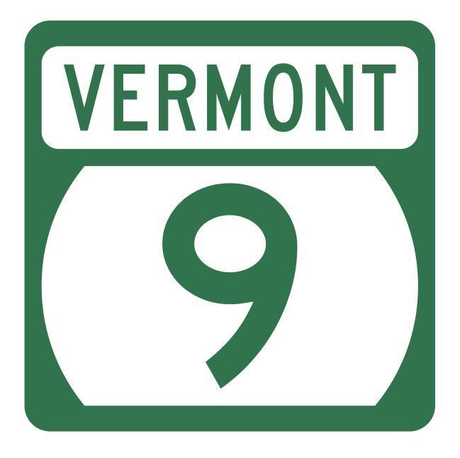 Vermont State Highway 9 Sticker Decal
