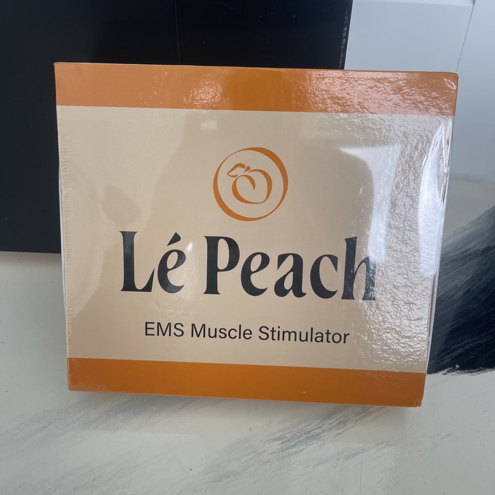 NIB Lé Peach Muscle Stimulator EMS