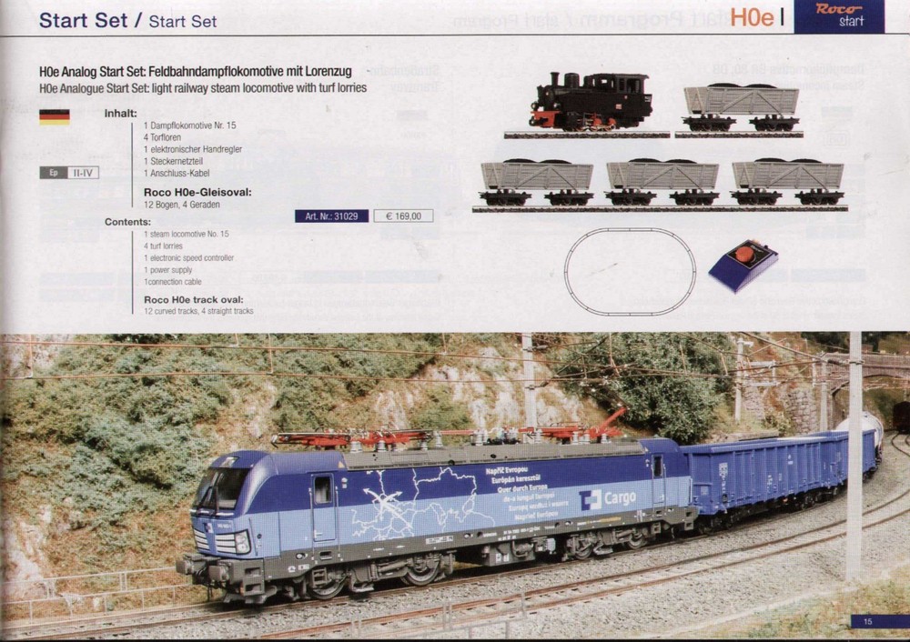 catalog START PROGRAM ROCO FLEISCHMANN 2018 large in detail and technology D E bb