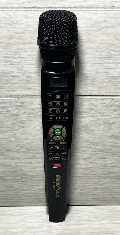 Diamond Magic Sing ET19KV Wireless Karaoke Replacement-add On Microphone Tested
