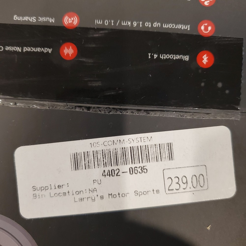 Sena 10S Motorcycle Bluetooth Headset Communication System