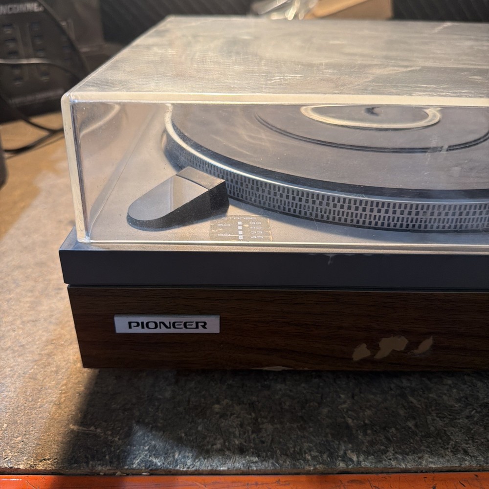 Pioneer PL-510 Turntable Automatic Return *untested*