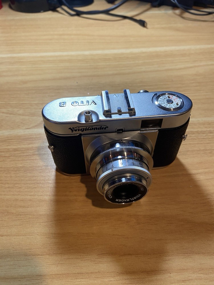 Voitlander Vito B Camera And Flash
