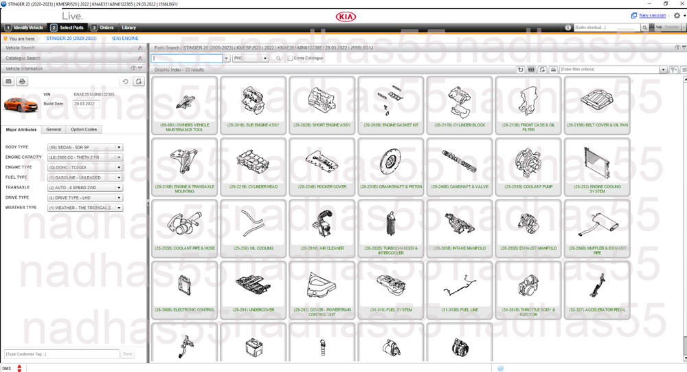 KIA Catalog