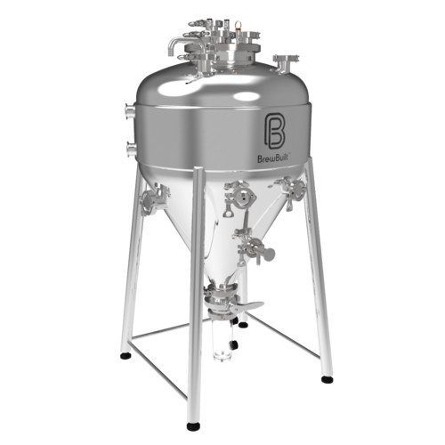 BrewBuilt® X3 Jacketed Uni Conical Fermenter | 25 gal - Homebrew Beer Alcohol
